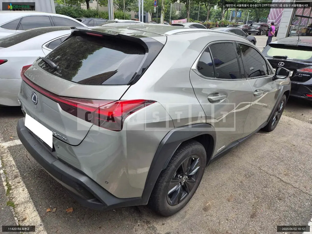 Photo 2 of 12: 2021 Lexus UX250h 2WD, VIN JTHP6JBH7M2107836 — Korean insurance auction