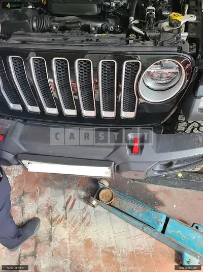 Photo 1 of 15: 2019 Jeep Zip Wrangler Sahara, VIN 1C4HJXEN6KW625936 — Korean insurance auction