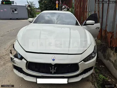 Photo 1 of 11: 2015 Maserati Ghibli Diesel, VIN ZAM57TSA9G1169152 — Korean insurance auction