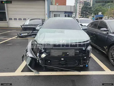 Photo 1 of 15: 2025 Hyundai Kona Hybrid, VIN KMHHE811GSU122172 — Korean insurance auction