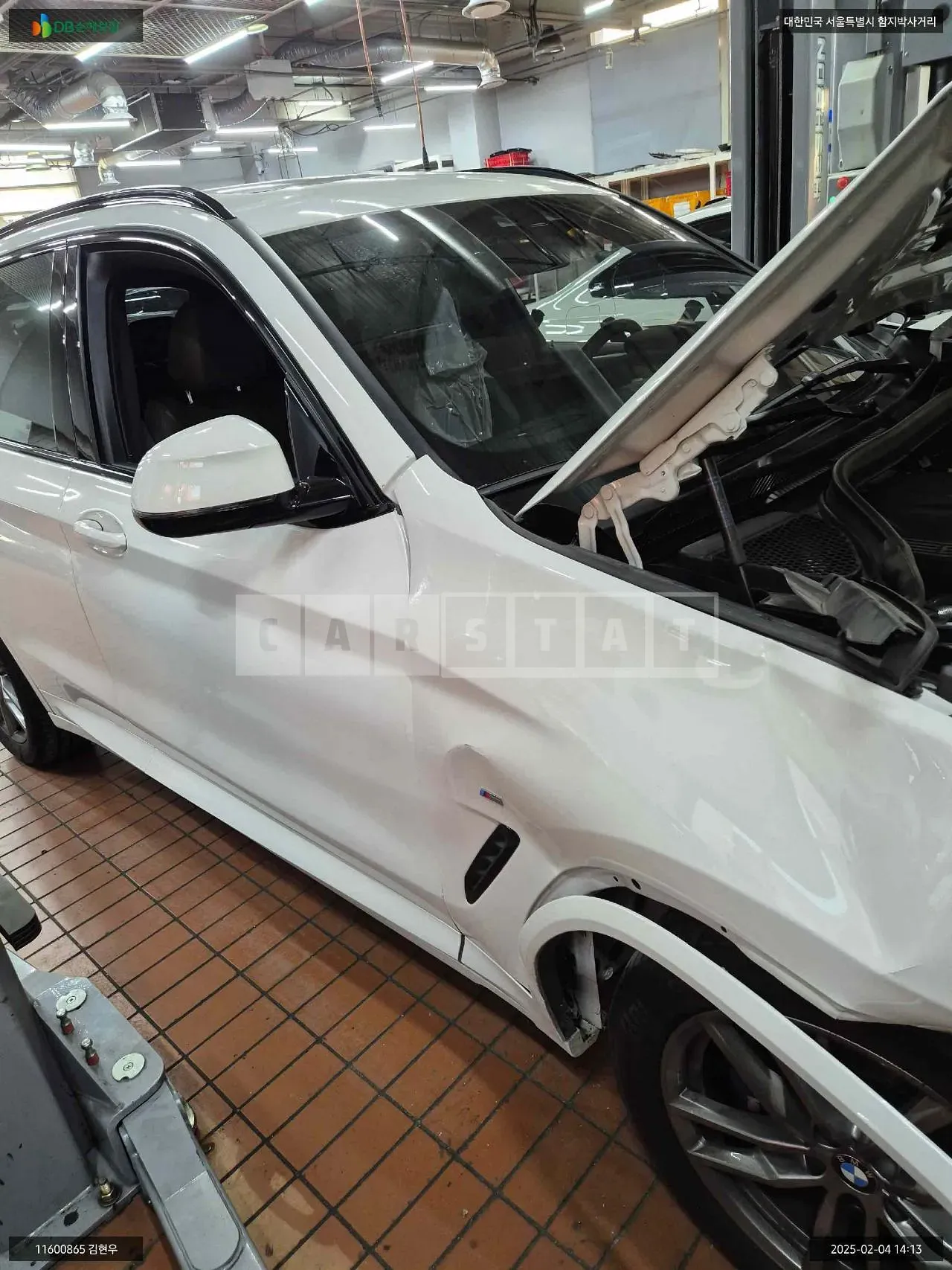 Photo 2 of 17: 2020 BMW X3 xDrive20d M Sport, VIN WBAUZ3107L9D30712 — Korean insurance auction