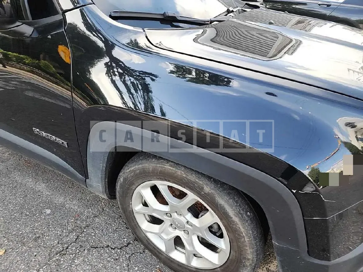 Photo 2 of 38: 2017 Jeep Zip Renegade 2.4, VIN 1C4BU0000HPF00295 — Korean insurance auction