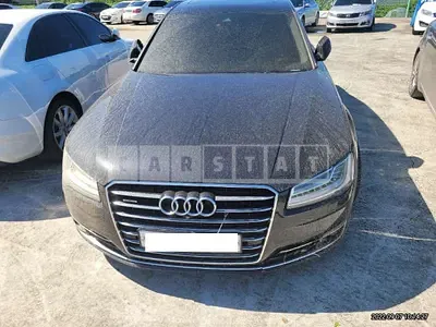 Photo 1 of 19: 2015 Audi A8L 50 TDI quattro, VIN WAUZZZ4H1FN019649 — Korean insurance auction
