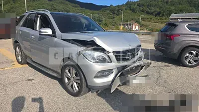 Photo 1 of 11: 2015 Mercedes-Benz ML350 BlueTec 4Matic — Korean insurance auction