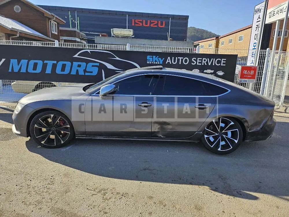 Photo 2 of 17: 2015 Audi A7 45 TDI quattro, VIN WAUZZZ4G7FN038097 — Korean insurance auction