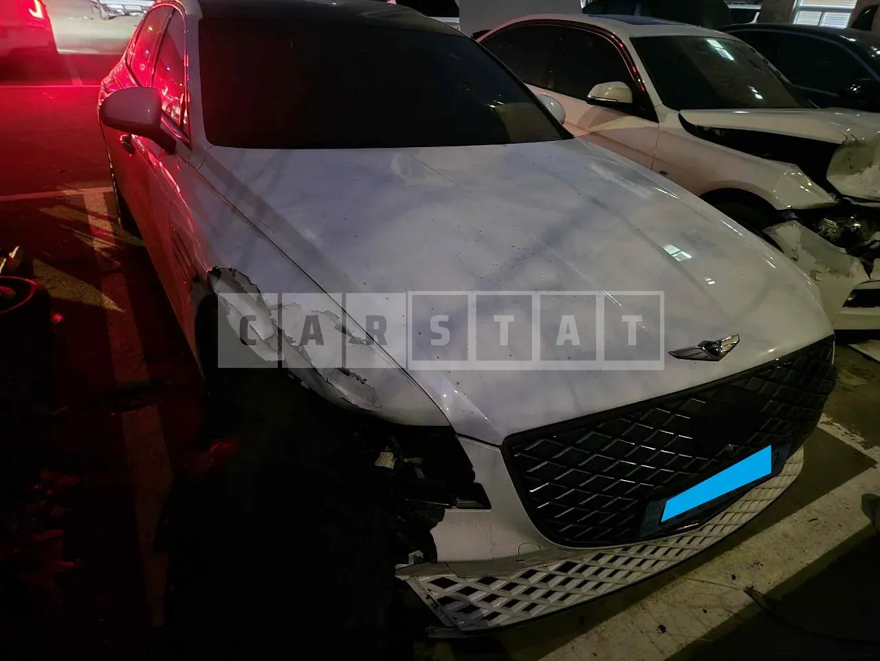 Photo 2 of 56: 2022 Genesis G80, VIN KMTGE411PNU001745 — Korean insurance auction