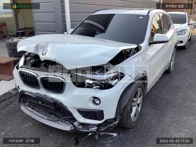 Photo 1 of 9: 2017 BMW X1 xDrive 18d, VIN WBAHT9103H5J07083 — Korean insurance auction