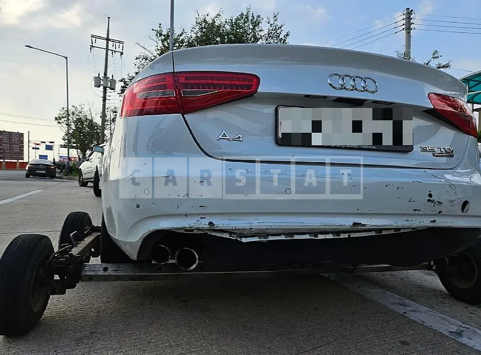 Photo 2 of 9: 2015 Audi A4 35 TDI quattro, VIN WAUZZZ8KXFA084285 — Korean insurance auction
