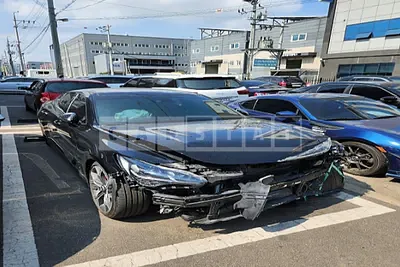 Photo 1 of 9: 2019 Kia Stinger, VIN KNAE751CDKS042268 — Korean insurance auction
