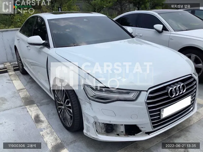 Photo 2 of 15: 2016 Audi A6 50 TDI quattro, VIN WAUZZZ4G6GN022720 — Korean insurance auction