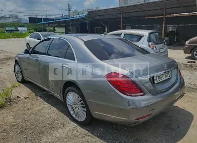 Photo 1 of 9: 2015 Mercedes-Benz S350 BlueTec L, VIN WDDUG3CB3FA087364 — Korean insurance auction