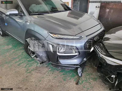 Photo 1 of 14: 2019 Hyundai Kona, VIN KMHK7815GKU398129 — Korean insurance auction