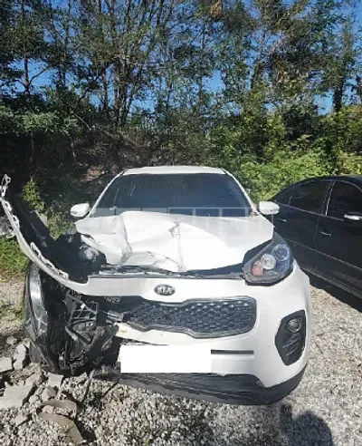 Photo 1 of 25: 2017 Kia Sportage, VIN KNAPN815GHK179423 — Korean insurance auction