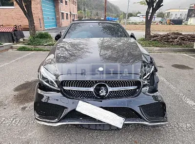 Photo 1 of 11: 2017 Mercedes-Benz C 200 Cabriolet, VIN WDDWK4CB4HF490384 — Korean insurance auction