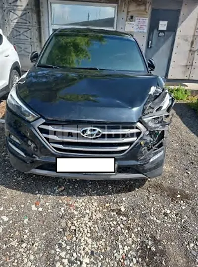 Photo 1 of 11: 2016 Hyundai Tucson, VIN KMHJ381ABGU031254 — Korean insurance auction