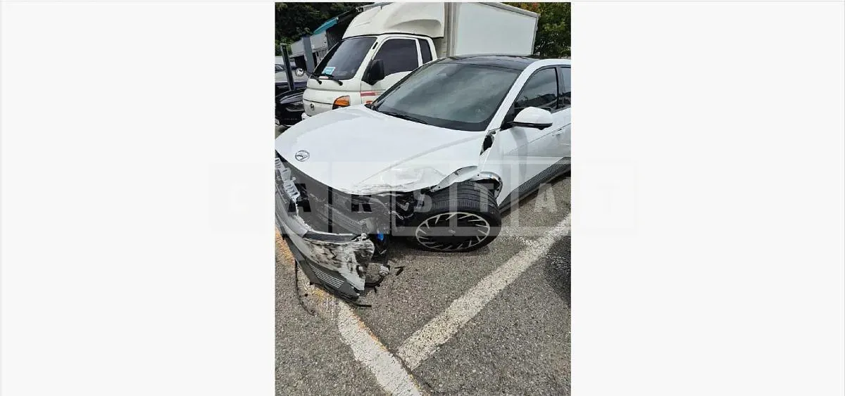Photo 2 of 13: 2021 Hyundai IONIQ 5 Long Range Electric Car — Korean insurance auction