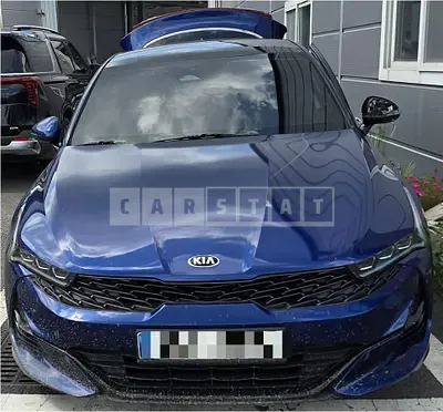 Photo 1 of 9: 2021 Kia K5, VIN KNAG2412BMA112387 — Korean insurance auction