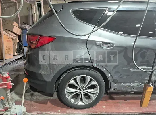 Photo 2 of 11: 2015 Hyundai Santa Fe — Korean insurance auction