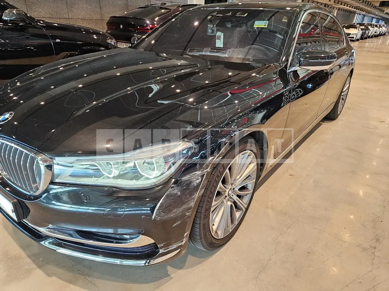 Photo 2 of 12: 2016 BMW 750Li xDrive, VIN WBA7F2109GG382311 — Korean insurance auction