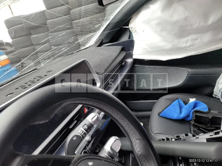 Photo 2 of 15: 2022 Hyundai IONIQ 6 Long Range, VIN KMHM241AFPA007906 — Korean insurance auction