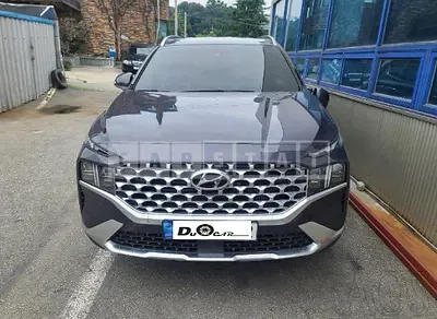 Photo 1 of 13: 2021 Hyundai Santa Fe, VIN KMHS381HHMU393687 — Korean insurance auction