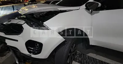 Photo 1 of 15: 2016 Kia Sportage, VIN KNAPN813BGK089371 — Korean insurance auction
