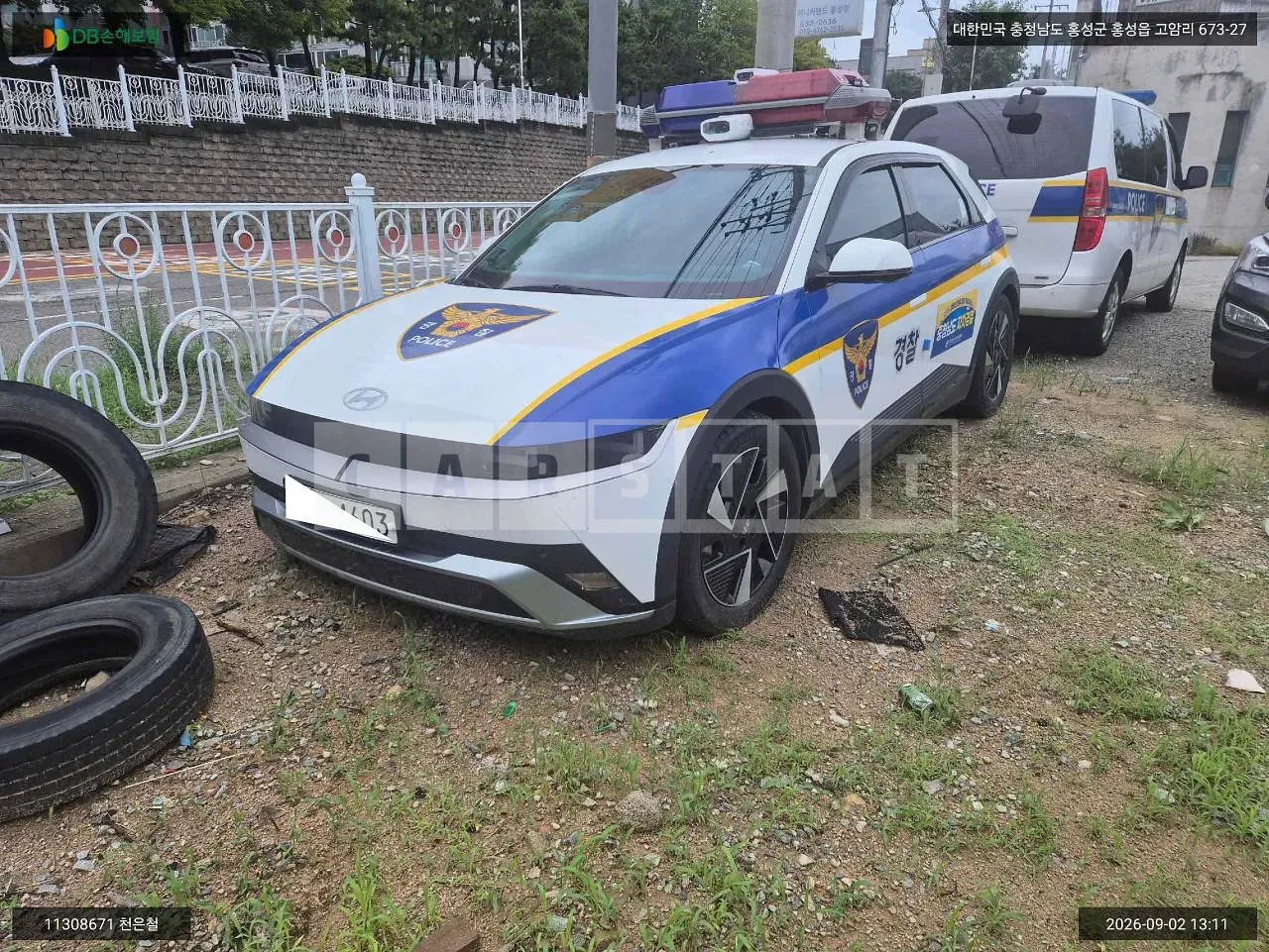 Photo 2 of 29: 2025 Hyundai IONIQ Sharing Patrol Car, VIN KMHKN81CPSU351329 — Korean insurance auction