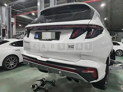 Photo 1 of 95: 2021 Hyundai Tucson 1.6 (Gasoline), VIN KMHJE81BGMU007763 — Korean insurance auction