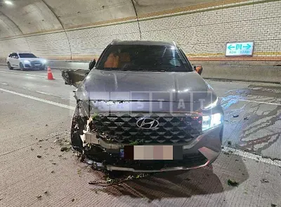 Photo 1 of 7: 2023 Hyundai Santa Fetm Hybrid 4WD — Korean insurance auction