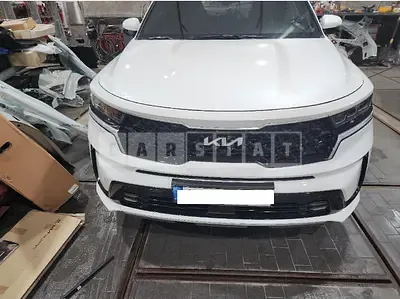 Photo 1 of 19: 2022 Kia Sorento, VIN KNARG81GBNA071509 — Korean insurance auction