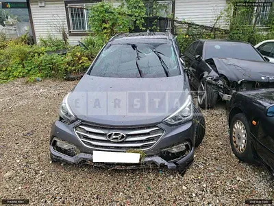 Photo 1 of 13: 2015 Hyundai Santa Fe, VIN KMHSW81XDGU573046 — Korean insurance auction