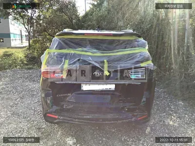 Photo 1 of 8: 2019 Kia Carnival, VIN KNAMB81ABKS563628 — Korean insurance auction