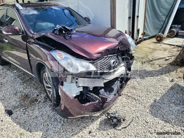 Photo 2 of 12: 2016 Infiniti QX50 Lwb, VIN JNKBJ07F2GM500100 — Korean insurance auction
