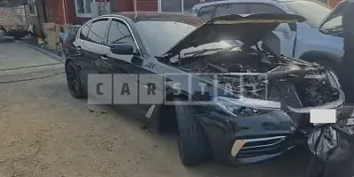 Photo 1 of 9: 2018 BMW 530i xDrive, VIN WBAJD9106JWC83479 — Korean insurance auction