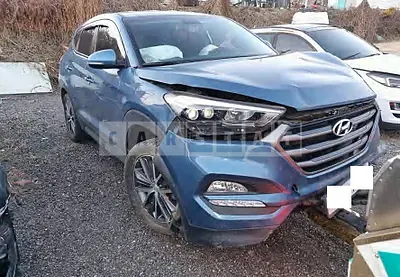 Photo 1 of 8: 2016 Hyundai Tucson, VIN KMHJ381ABGU011422 — Korean insurance auction