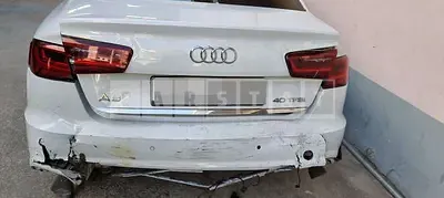 Photo 1 of 15: 2018 Audi A6 40 TFSI, VIN WAUZZZ4G7JN135986 — Korean insurance auction