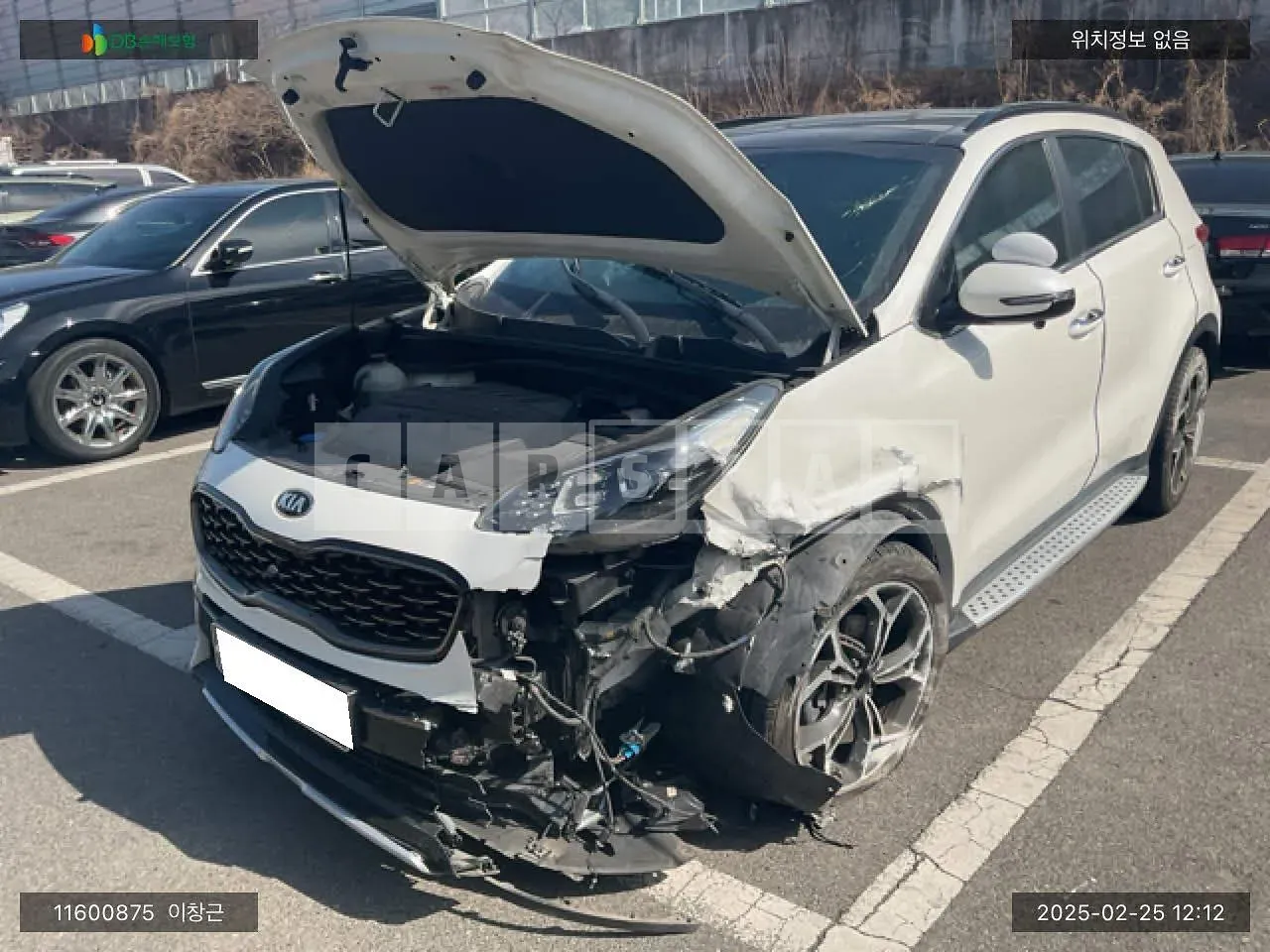 Photo 2 of 12: 2018 Kia Sportage, VIN KNAPR813BKK580357 — Korean insurance auction