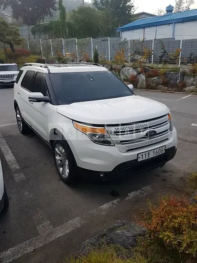 Photo 1 of 4: 2015 Ford Explorer 3.5 4WD, VIN 1FM5K8F81FGC19895 — Korean insurance auction