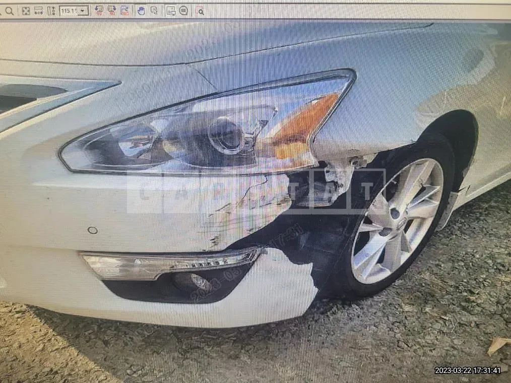 Photo 2 of 4: 2015 Nissan Altima 2.5, VIN 1N4AL3AP8FC251855 — Korean insurance auction