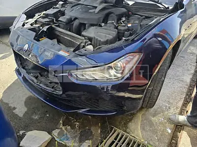 Photo 1 of 17: 2017 Maserati Ghibli Diesel, VIN ZAM57TSG7H1227460 — Korean insurance auction