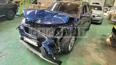 Photo 1 of 8: 2015 BMW X1 xDrive 20d, VIN WBAVP9109FVV49614 — Korean insurance auction