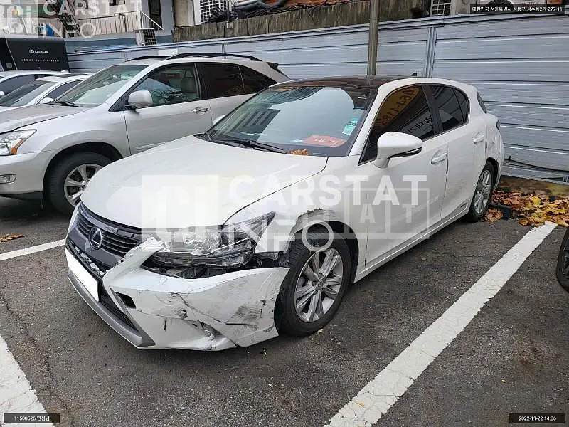 Photo 2 of 10: 2015 Lexus CT200h, VIN JTHKD5BH3G2251881 — Korean insurance auction
