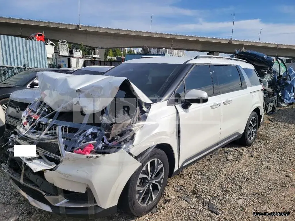 Photo 2 of 21: 2022 Kia Carnival, VIN KNANC813BNS170594 — Korean insurance auction