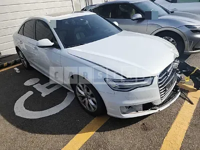 Photo 1 of 16: 2015 Audi A6 40 TDI quattro, VIN WAUZZZ4G7GN057928 — Korean insurance auction