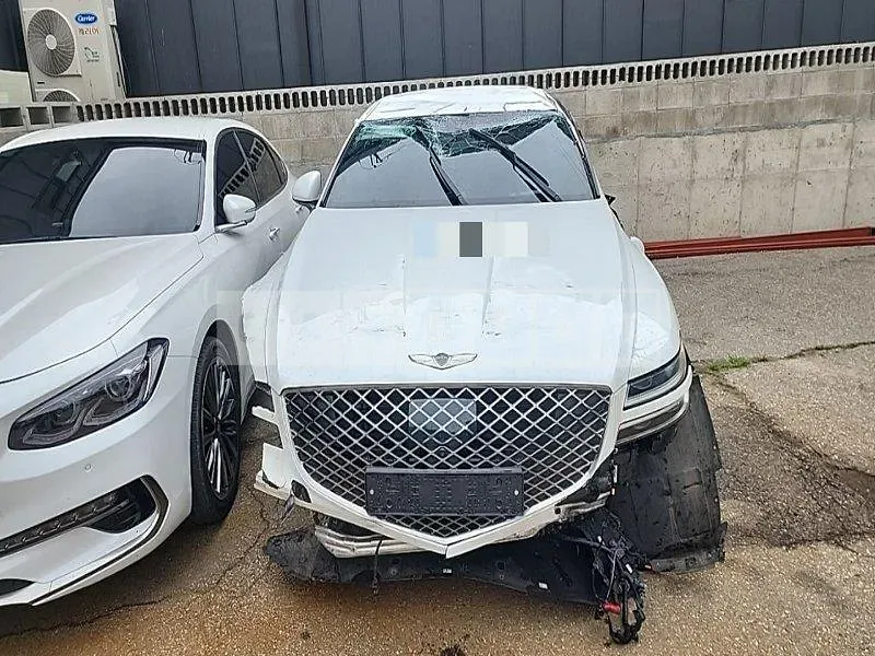Photo 2 of 91: 2021 Genesis G80 AWD Diesel, VIN KMTGA41BDNU097727 — Korean insurance auction