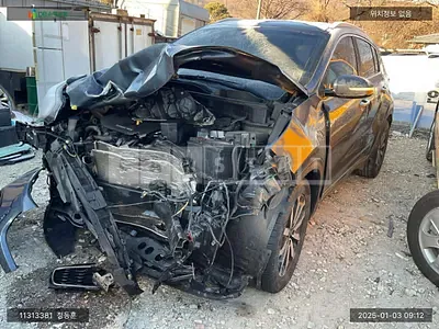Photo 1 of 3: 2017 Kia Sportage, VIN KNAP781ABJK420252 — Korean insurance auction