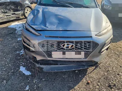 Photo 1 of 7: 2019 Hyundai Cona 1.6, VIN KMHK4815GKU303246 — Korean insurance auction