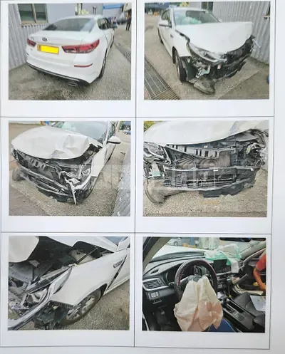Photo 1 of 2: 2019 Kia K5, VIN KNAGU416BKA324699 — Korean insurance auction