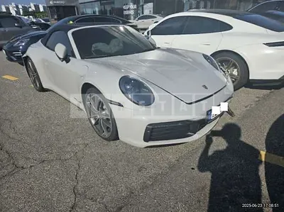 Photo 1 of 50: 2021 Porsche 911 Carrera Cabriolet — Korean insurance auction