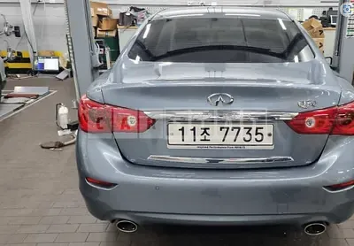 Photo 1 of 16: 2015 Infiniti Q50 2.2d, VIN JNKDV71E3FM531389 — Korean insurance auction